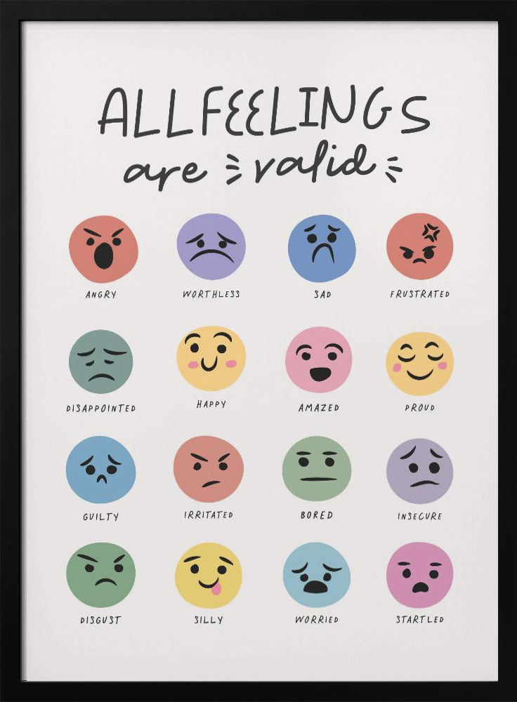 Allfeelingsarevalid - Poster / Art Print