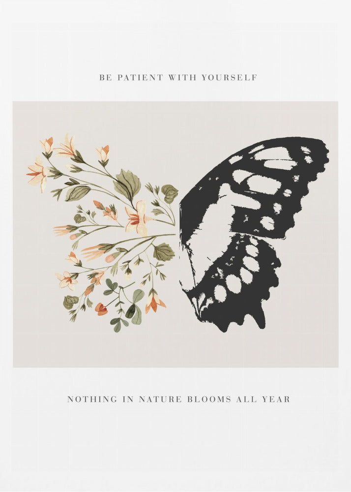 Be Patient - Poster / Art Print