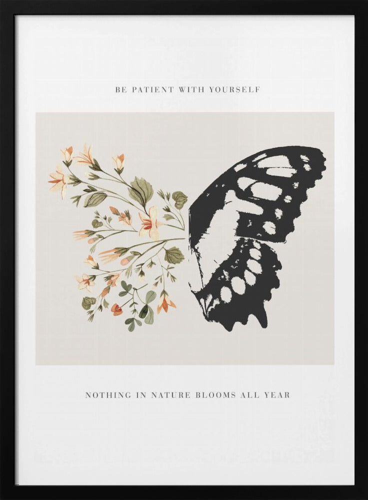 Be Patient - Poster / Art Print