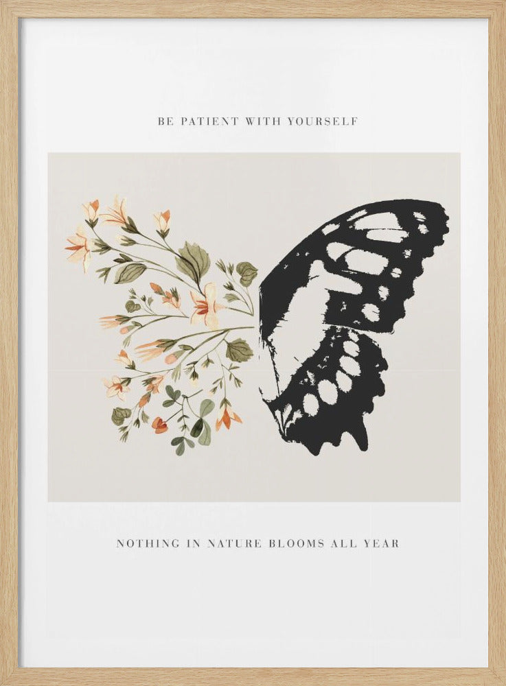 Be Patient - Poster / Art Print