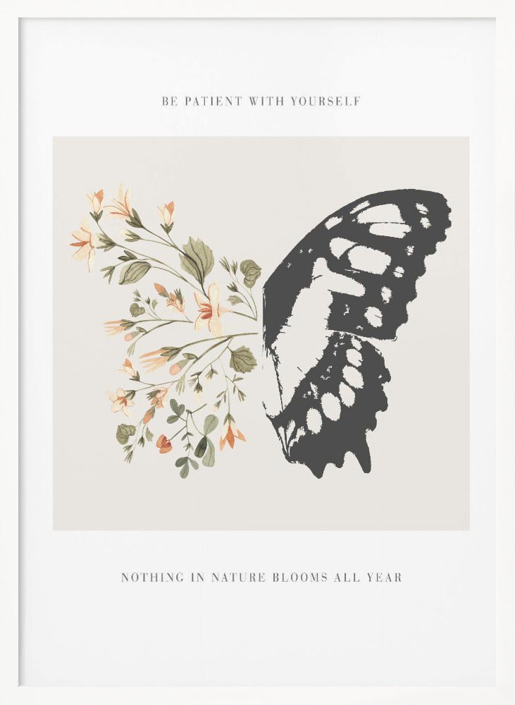 Be Patient - Poster / Art Print