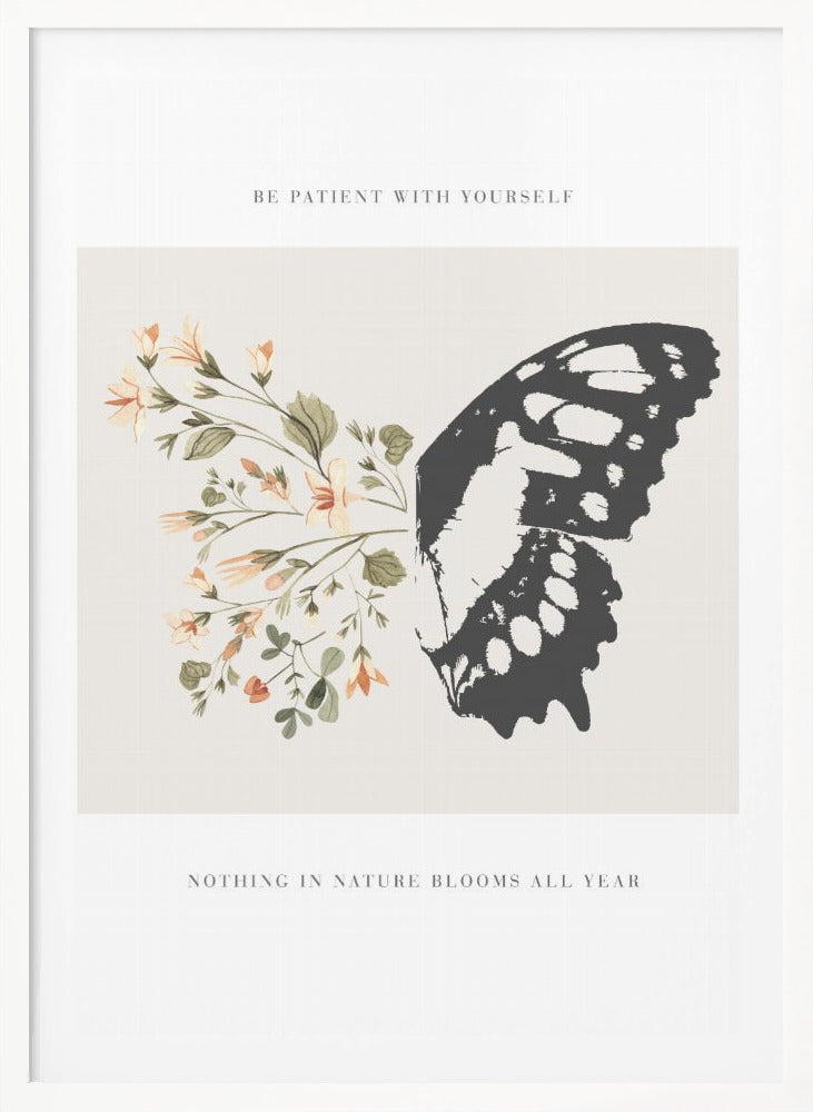 Be Patient - Poster / Art Print