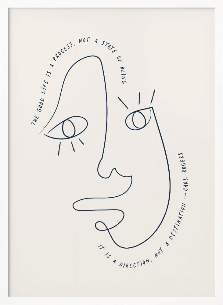 Carl Rogers - Poster / Art Print