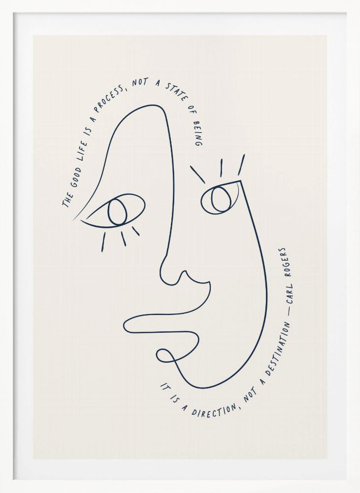 Carl Rogers - Poster / Art Print