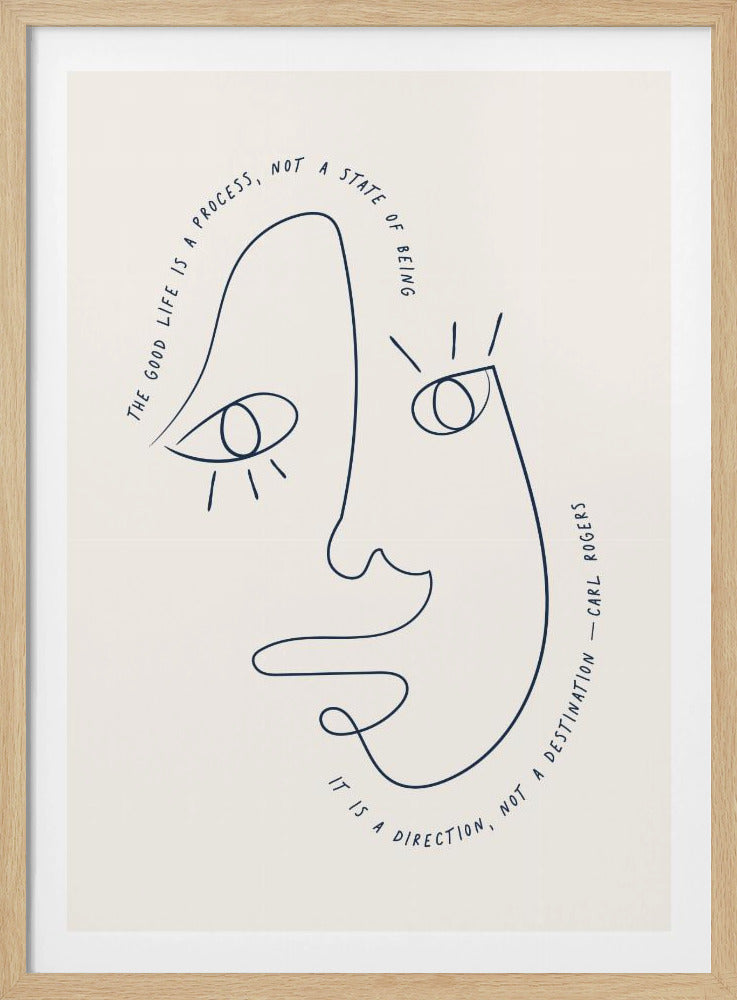 Carl Rogers - Poster / Art Print