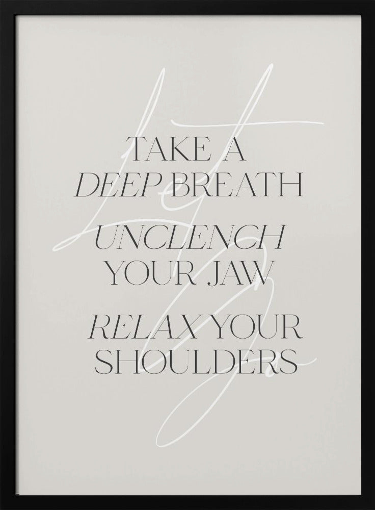 Relax - Poster / Art Print
