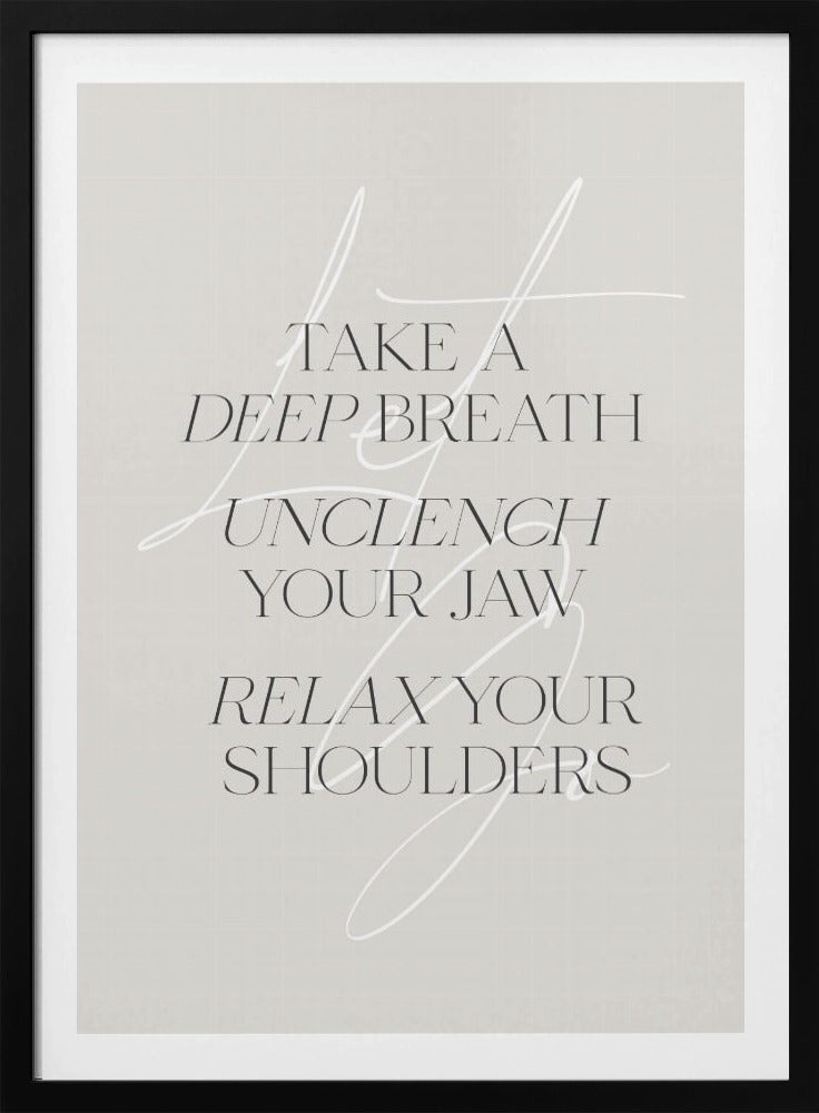 Relax - Poster / Art Print