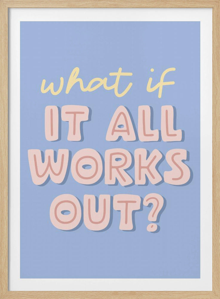 What If - Poster / Art Print