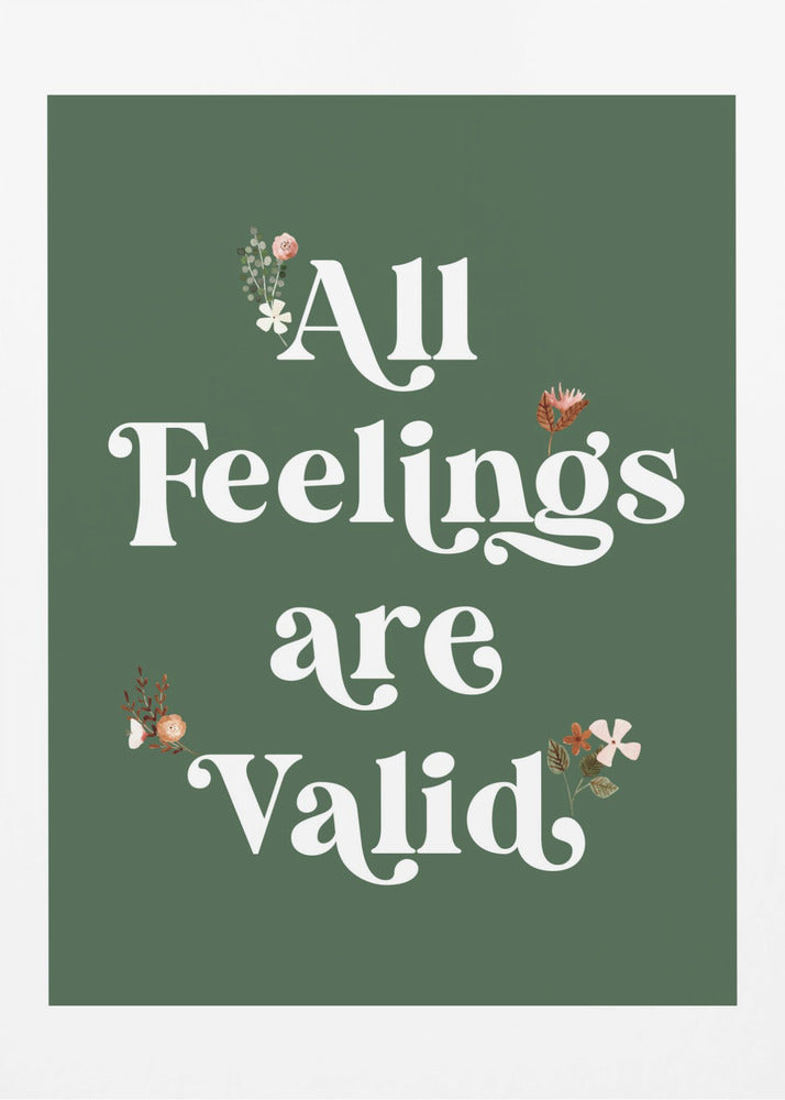 All Feelings - Poster / Art Print