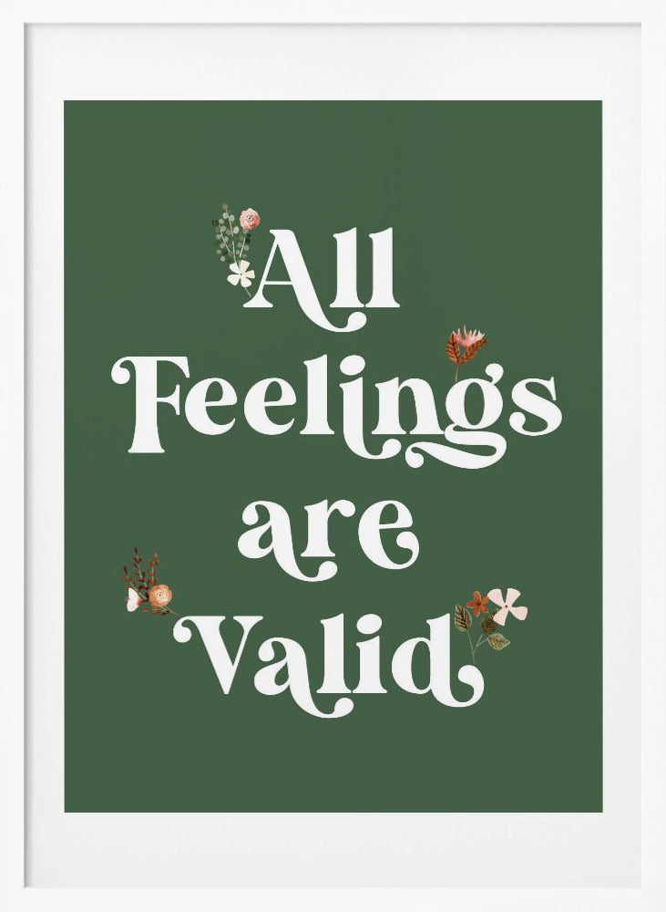 All Feelings - Poster / Art Print