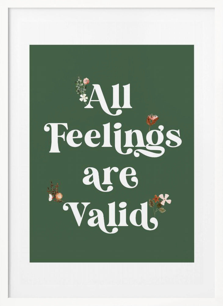 All Feelings - Poster / Art Print
