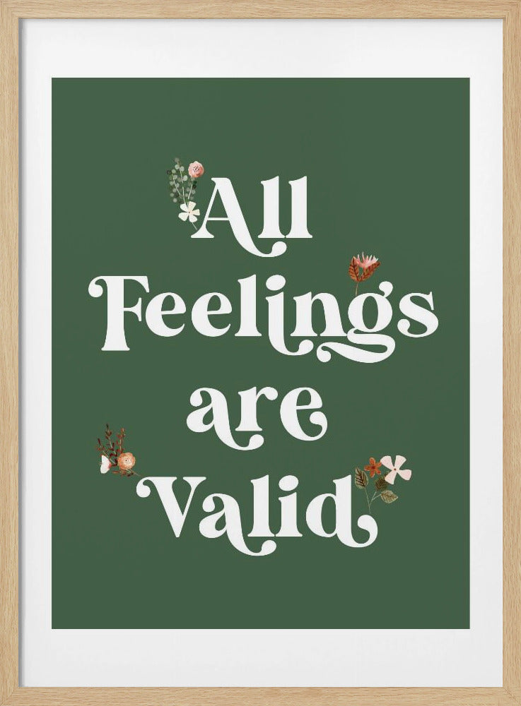 All Feelings - Poster / Art Print