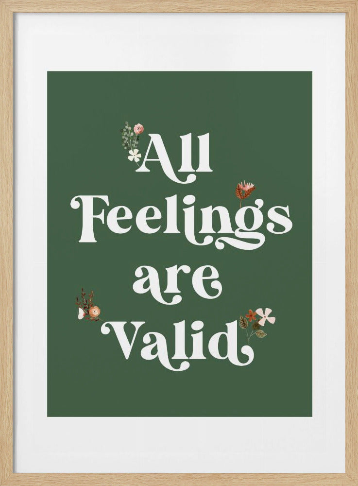 All Feelings - Poster / Art Print
