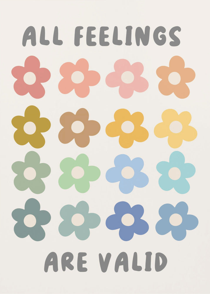 All Feelings Are Valid - Poster / Art Print