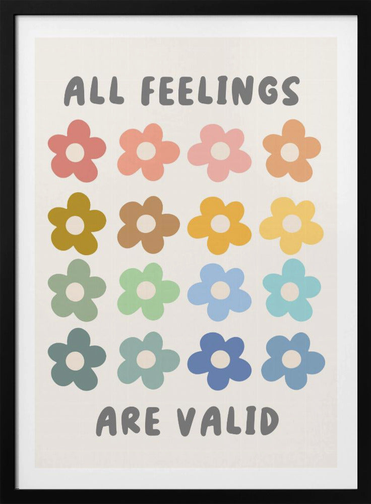 All Feelings Are Valid - Poster / Art Print