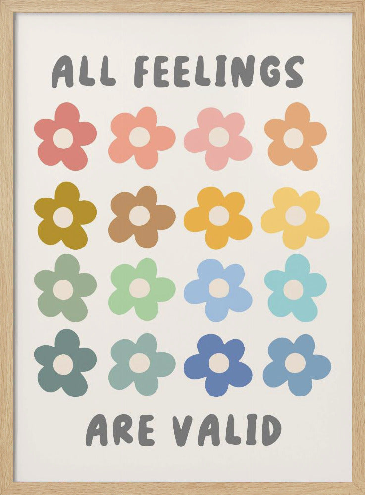 All Feelings Are Valid - Poster / Art Print