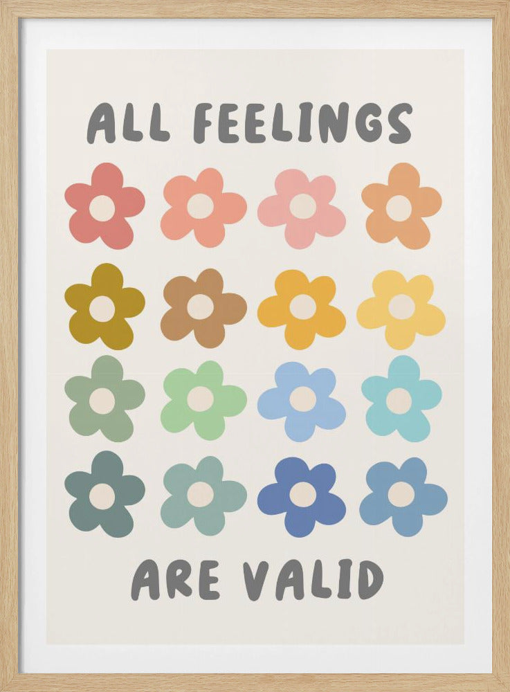 All Feelings Are Valid - Poster / Art Print