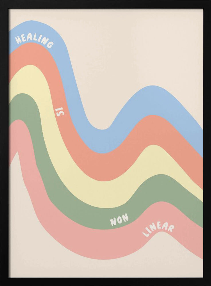 Healingisnonlinear - Poster / Art Print