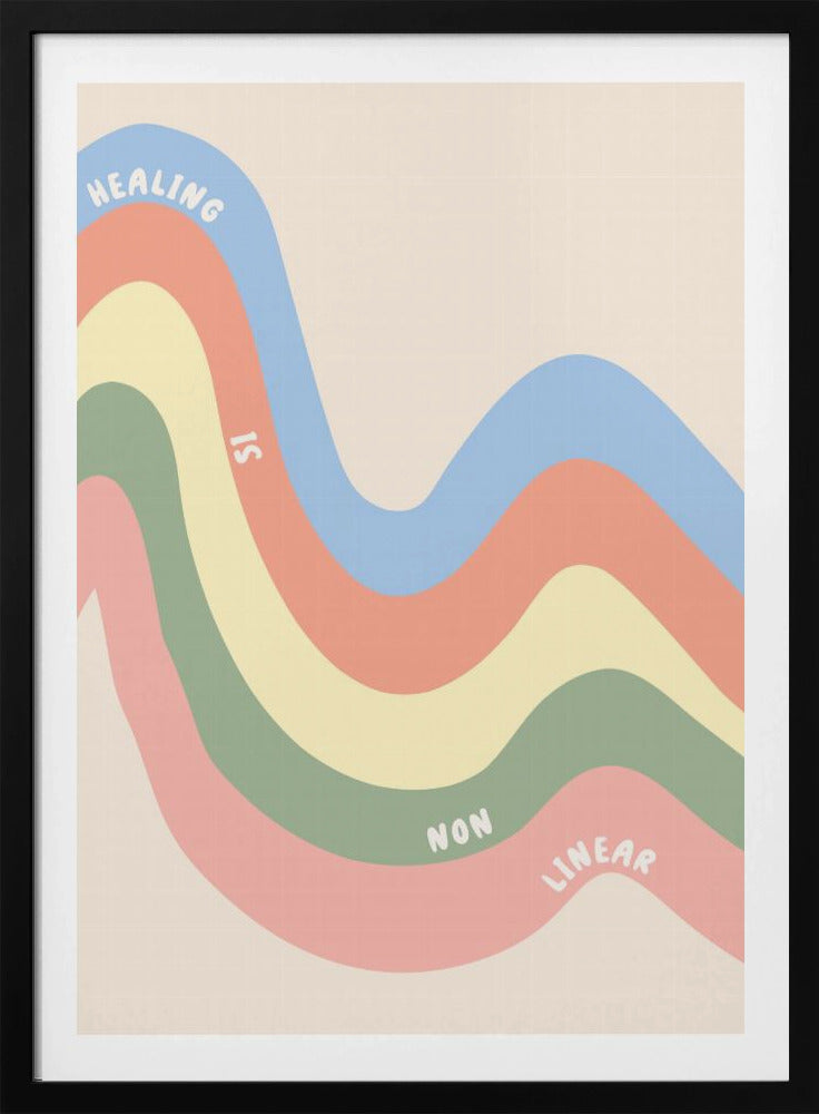 Healingisnonlinear - Poster / Art Print