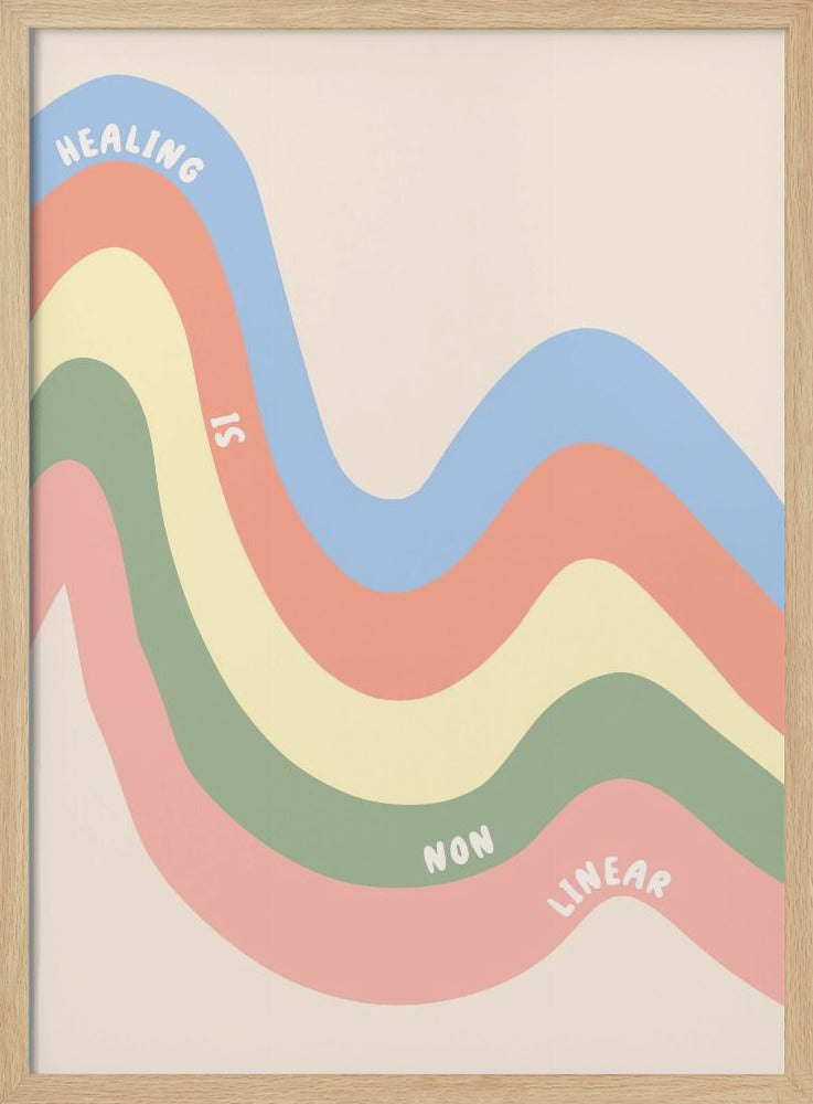 Healingisnonlinear - Poster / Art Print