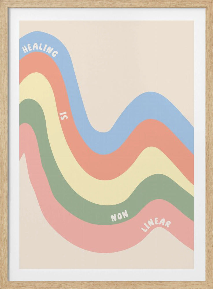 Healingisnonlinear - Poster / Art Print