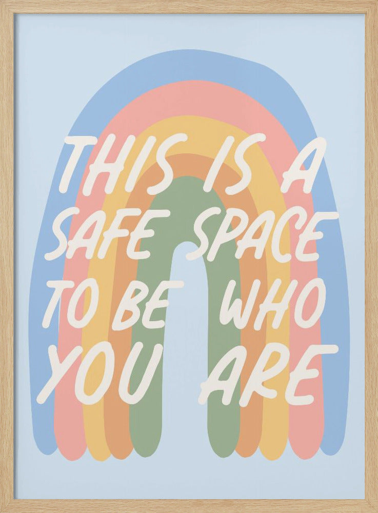 Safe Space - Poster / Art Print