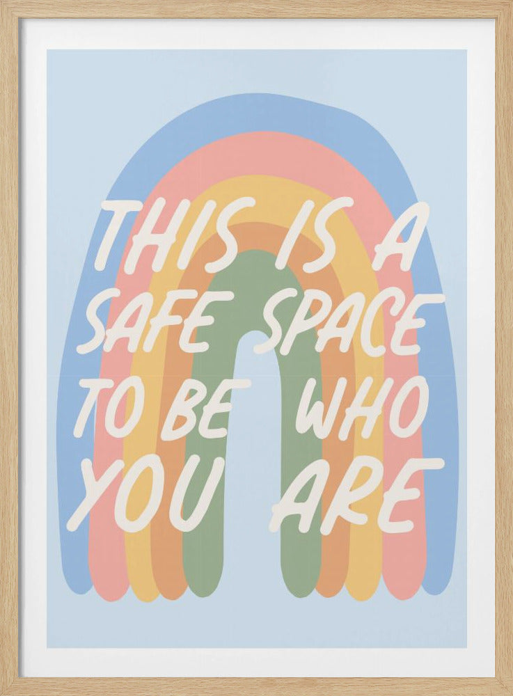 Safe Space - Poster / Art Print