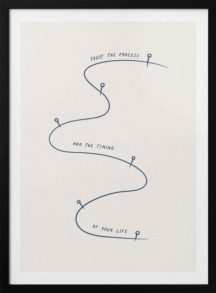 Trust The Process - Poster / Art Print