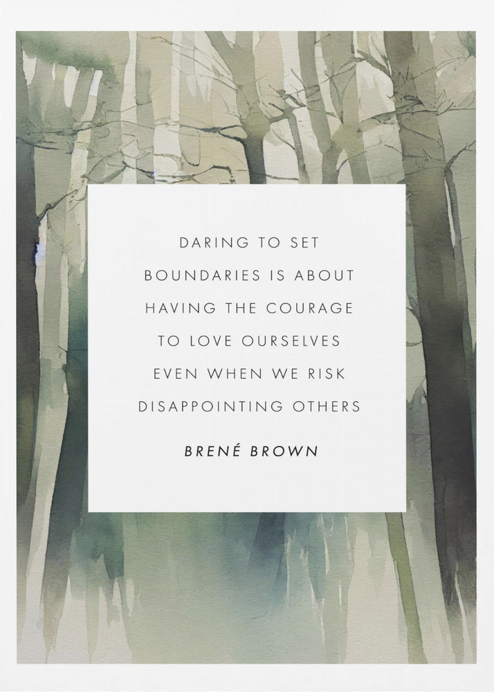 Boundaries - Poster / Art Print
