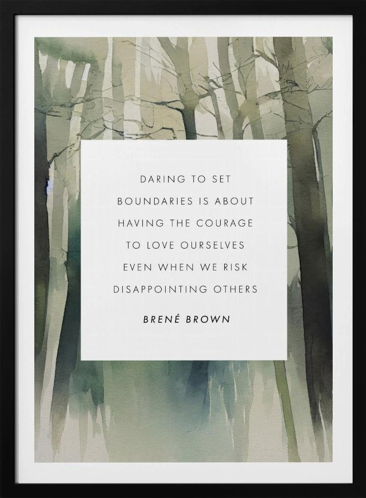 Boundaries - Poster / Art Print
