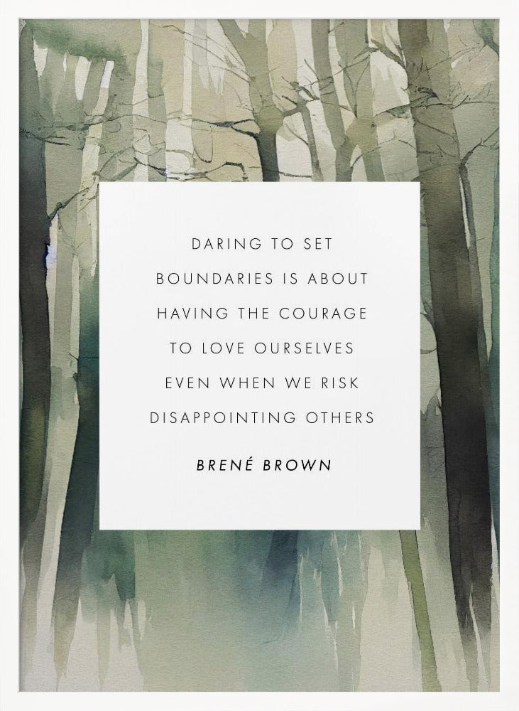 Boundaries - Poster / Art Print