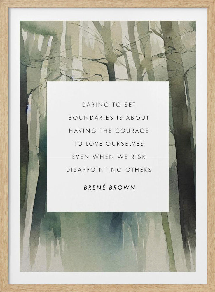 Boundaries - Poster / Art Print