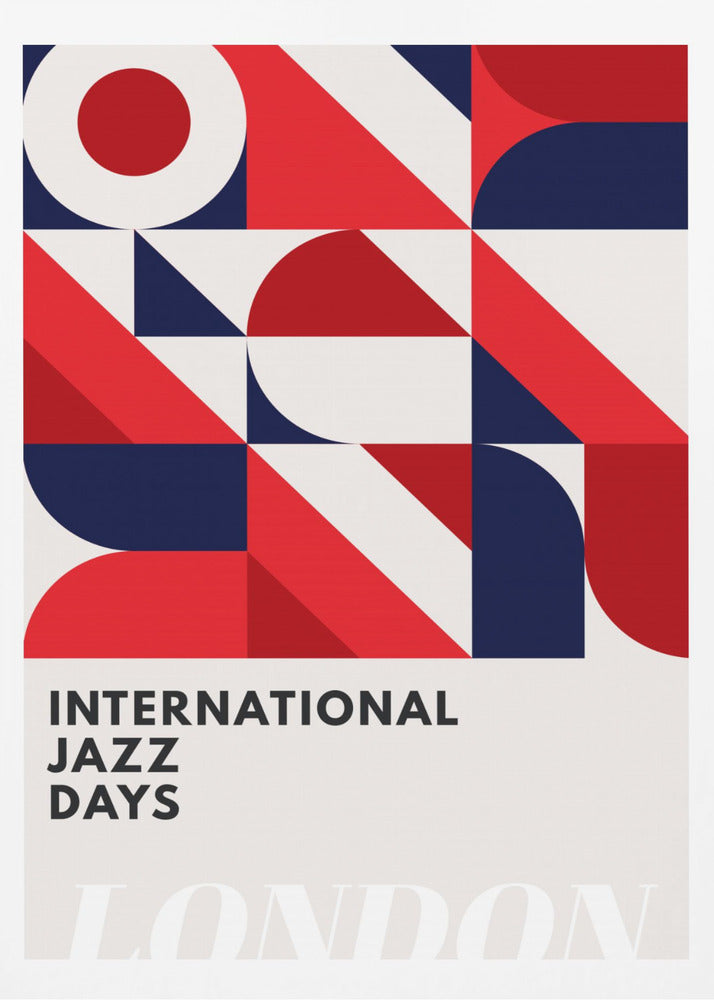 Jazz Days London - Poster / Art Print