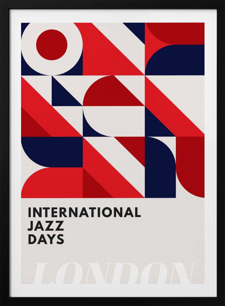 Jazz Days London - Poster / Art Print
