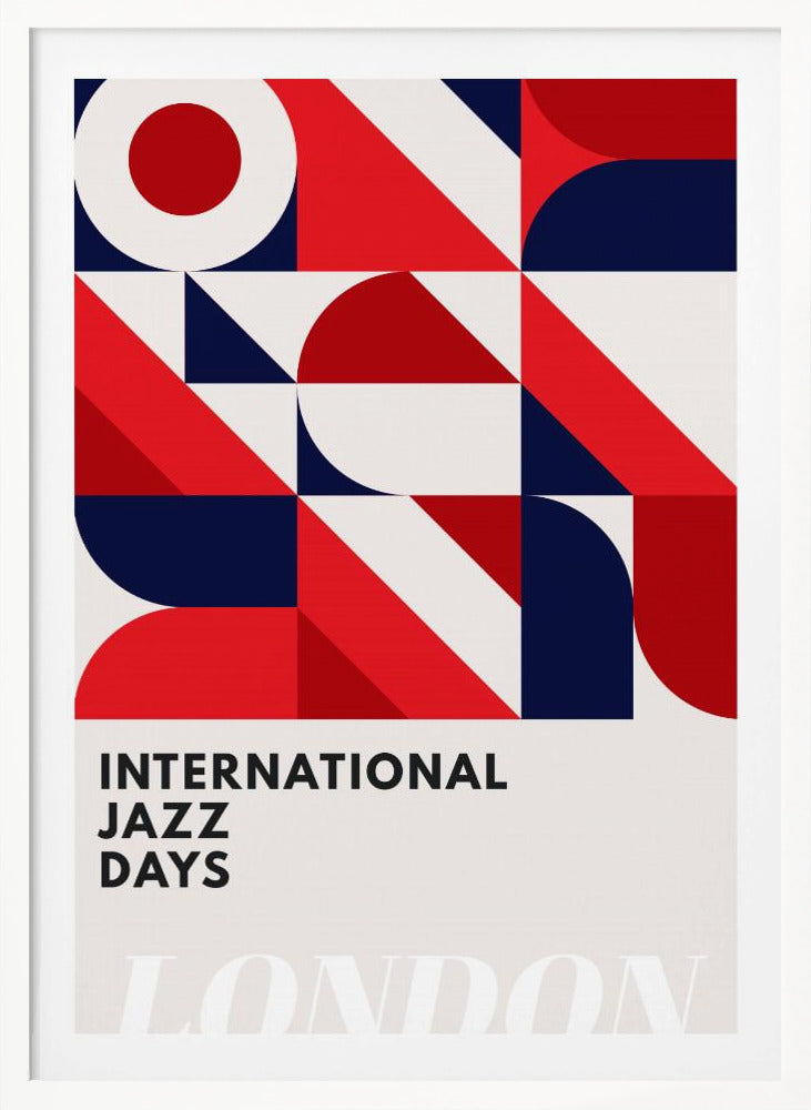 Jazz Days London - Poster / Art Print