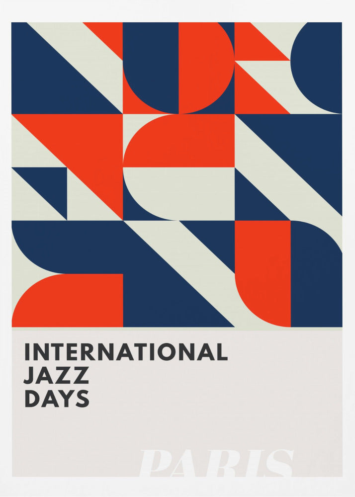 Jazz Days Paris - Poster / Art Print