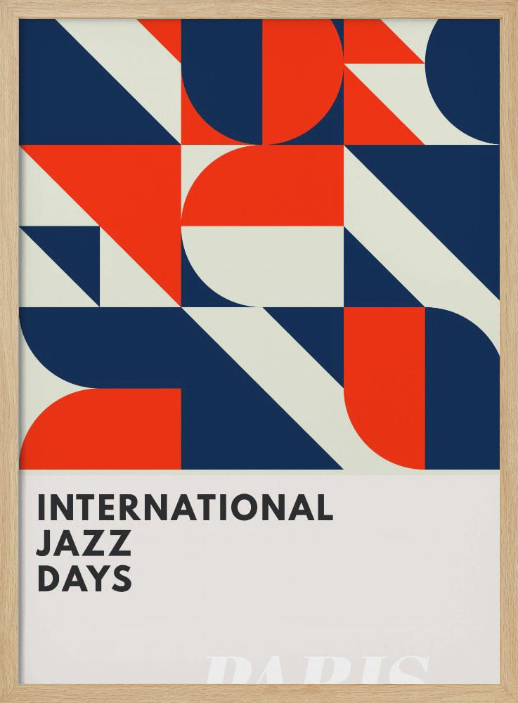 Jazz Days Paris - Poster / Art Print