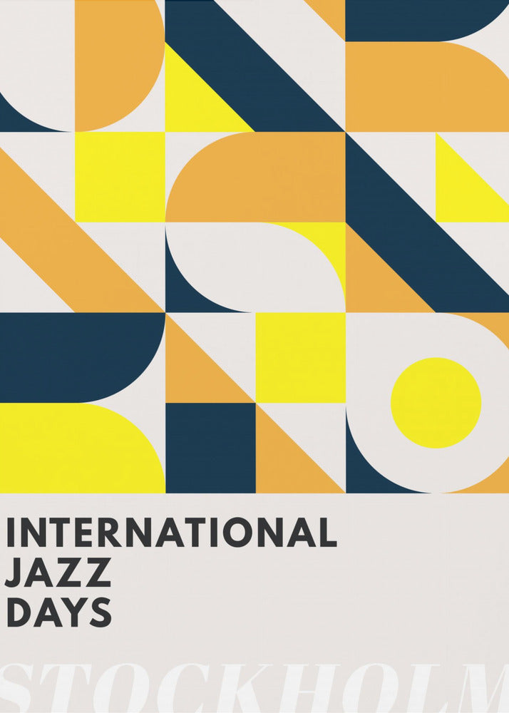 Jazz Days Stockholm - Poster / Art Print