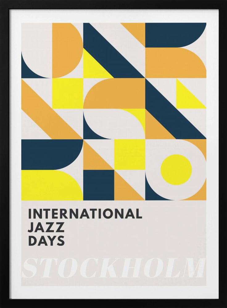 Jazz Days Stockholm - Poster / Art Print
