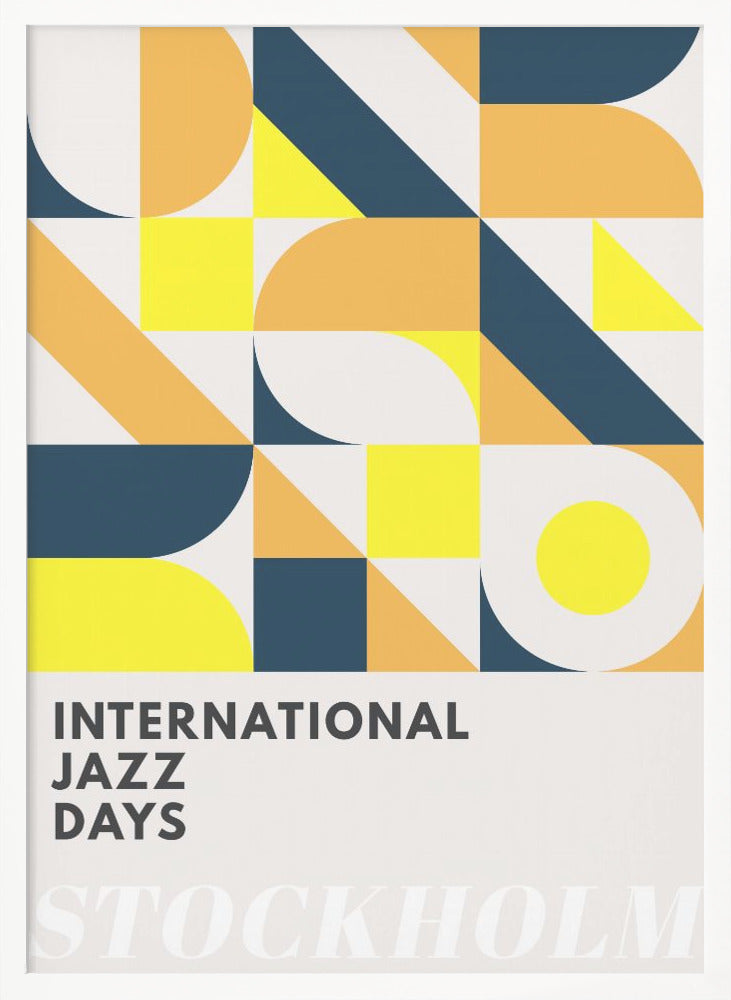 Jazz Days Stockholm - Poster / Art Print