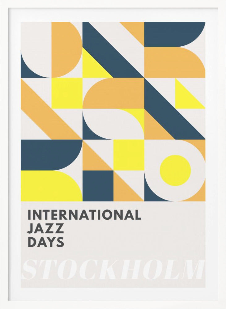 Jazz Days Stockholm - Poster / Art Print