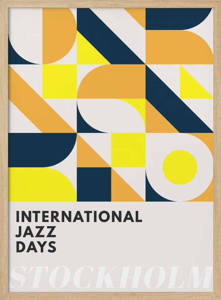 Jazz Days Stockholm - Poster / Art Print