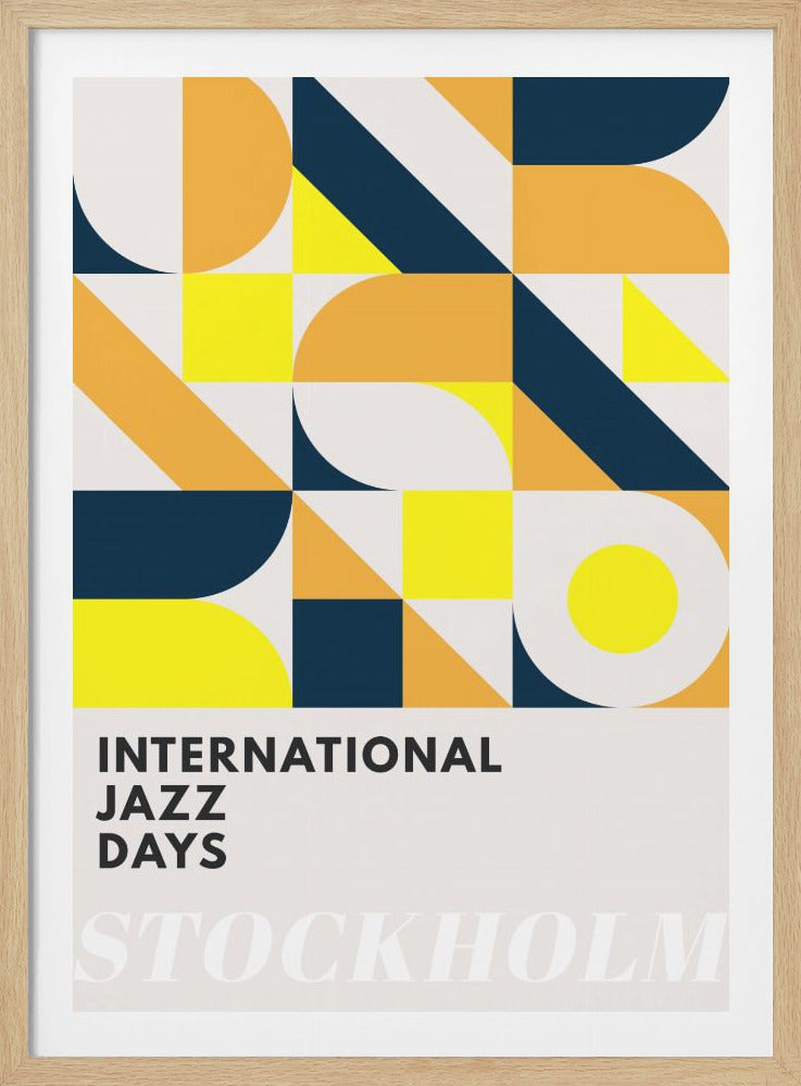 Jazz Days Stockholm - Poster / Art Print