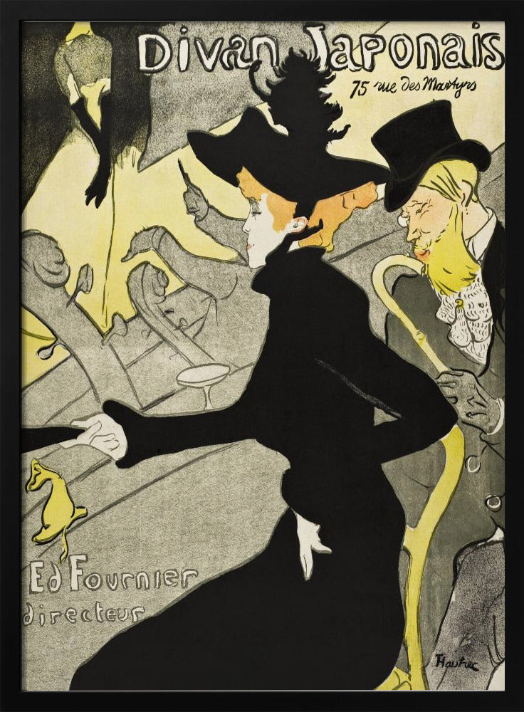 Divan Japonais (ca. 1892–1893) - Poster / Art Print