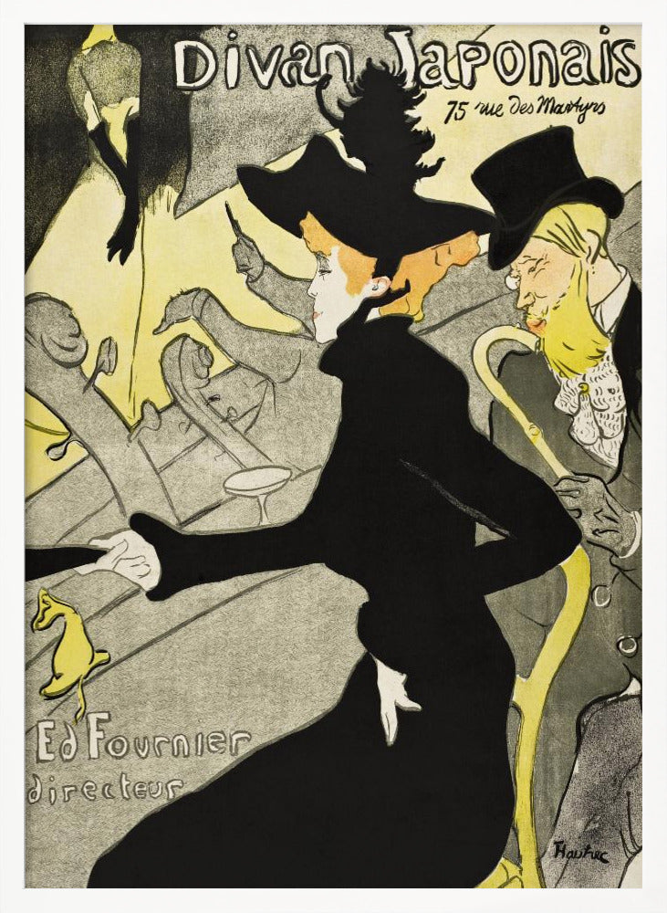 Divan Japonais (ca. 1892–1893) - Poster / Art Print