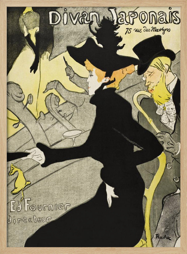 Divan Japonais (ca. 1892–1893) - Poster / Art Print