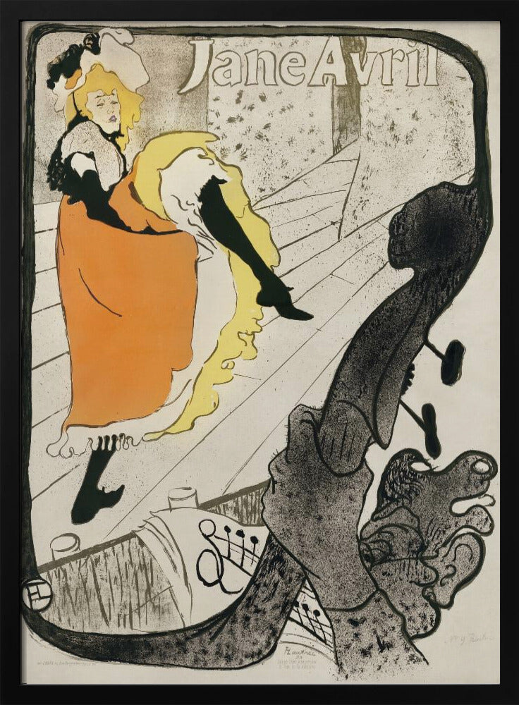 Jane Avril (1893) - Poster / Art Print