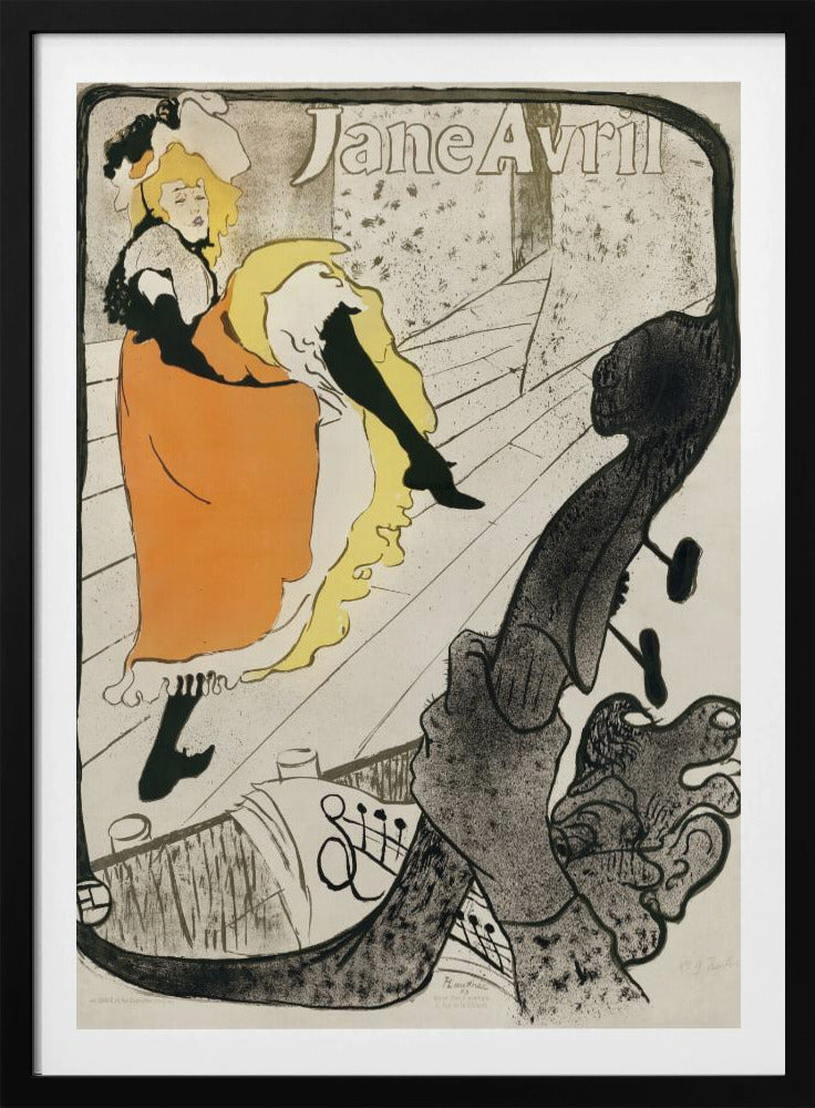 Jane Avril (1893) - Poster / Art Print