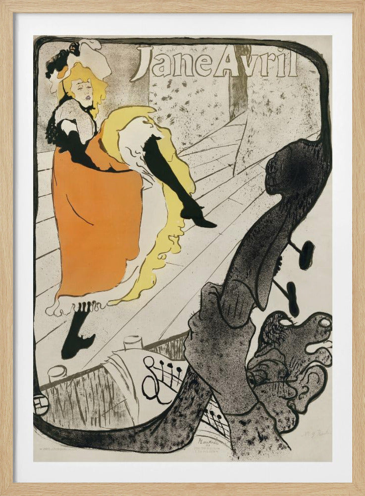 Jane Avril (1893) - Poster / Art Print