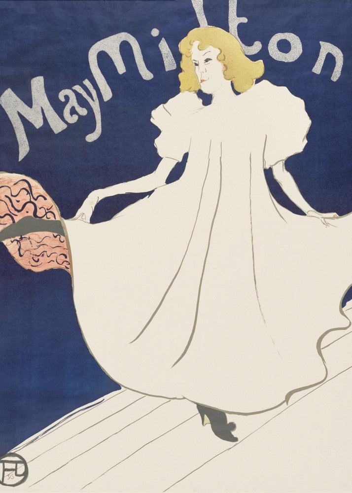 May Milton Poster(1895) - Poster / Art Print
